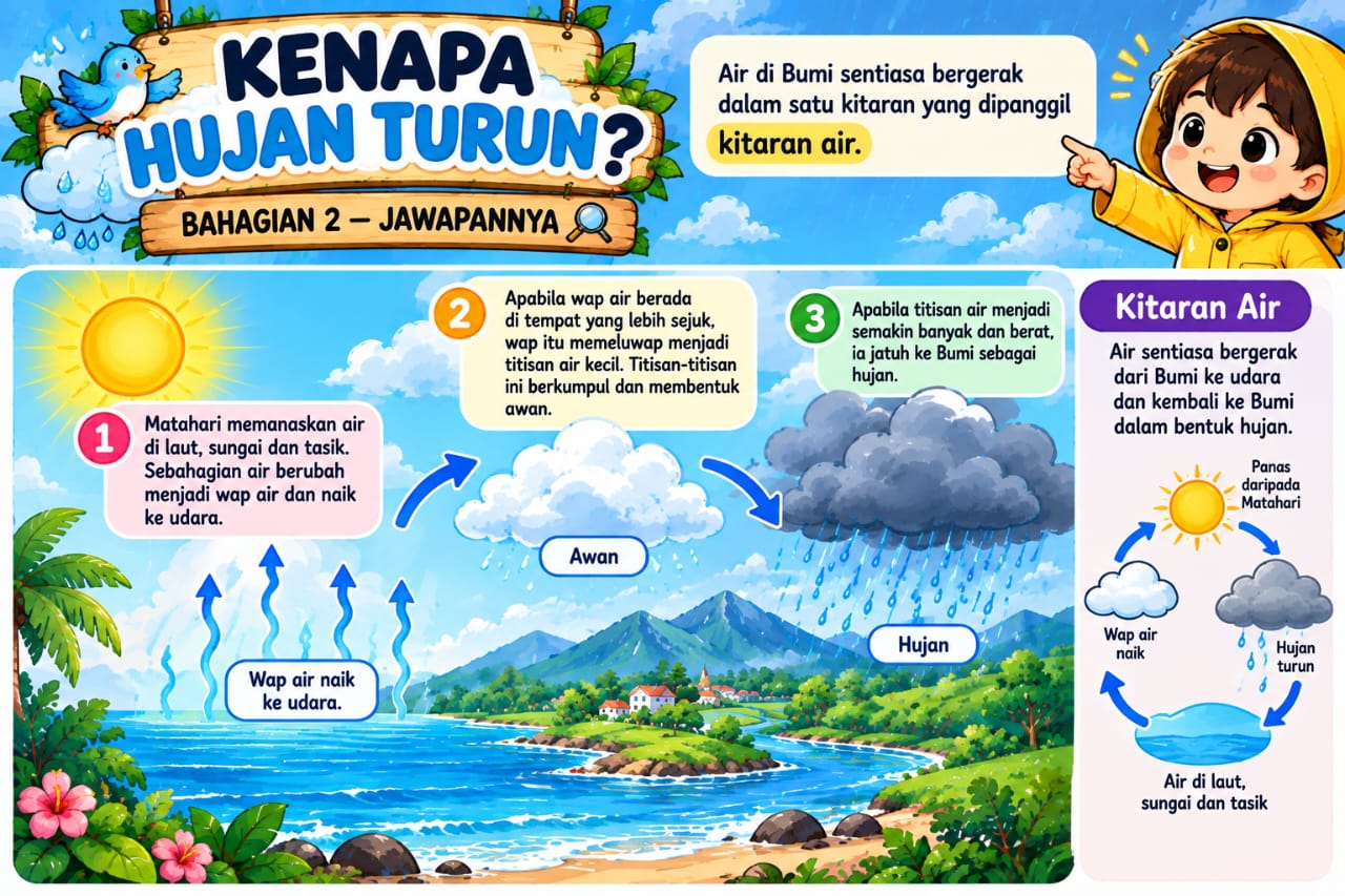 Halaman jawapan tentang hujan